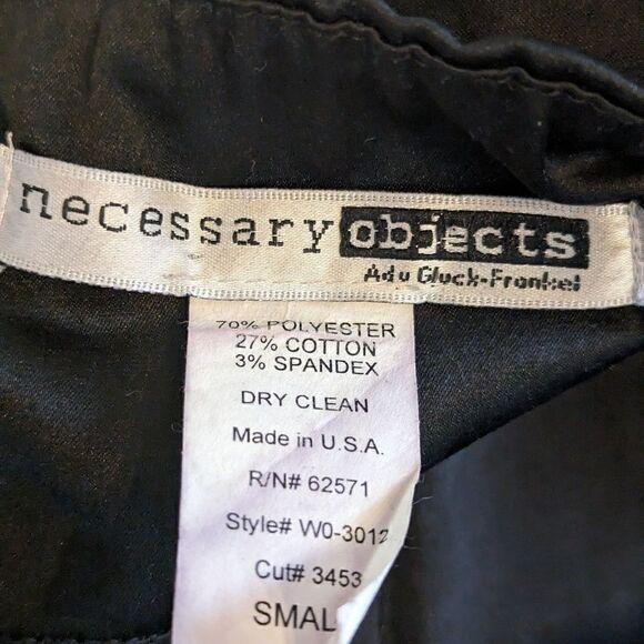 Necessary Objects Y2K Black Satin Corset Dress - Picture 7 of 7